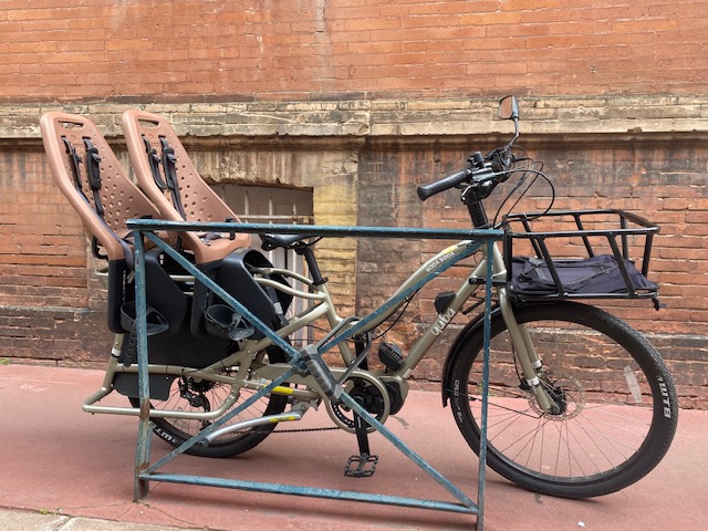 Vélo trois places - vélo famille