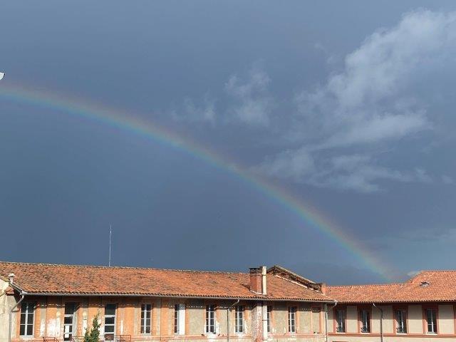 Arc-en-ciel toulousain