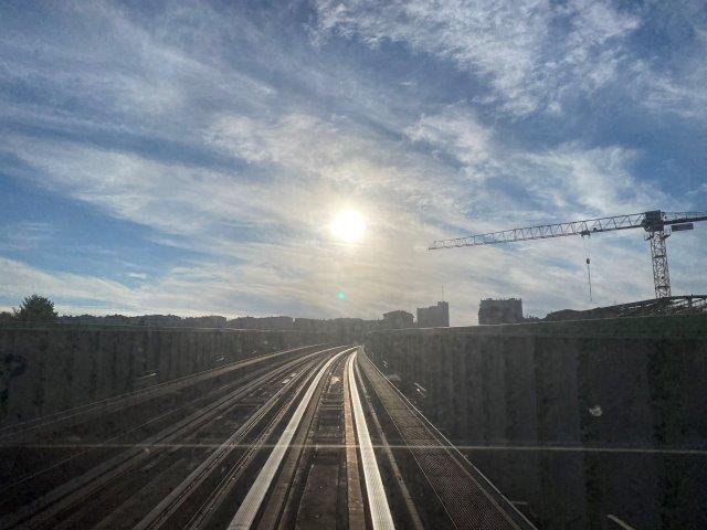 Métro toulousain aérien