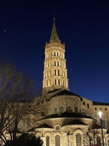 Saint-Sernin de nuit - Toulouse