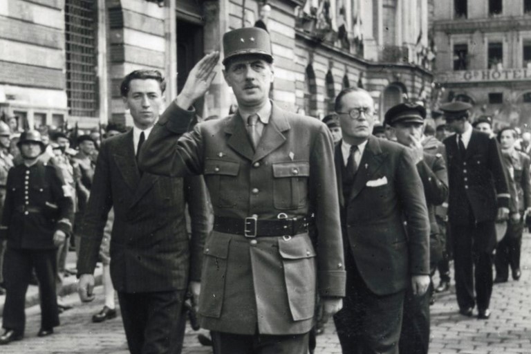 Général de Gaulle place du Capitole - Toulouse
