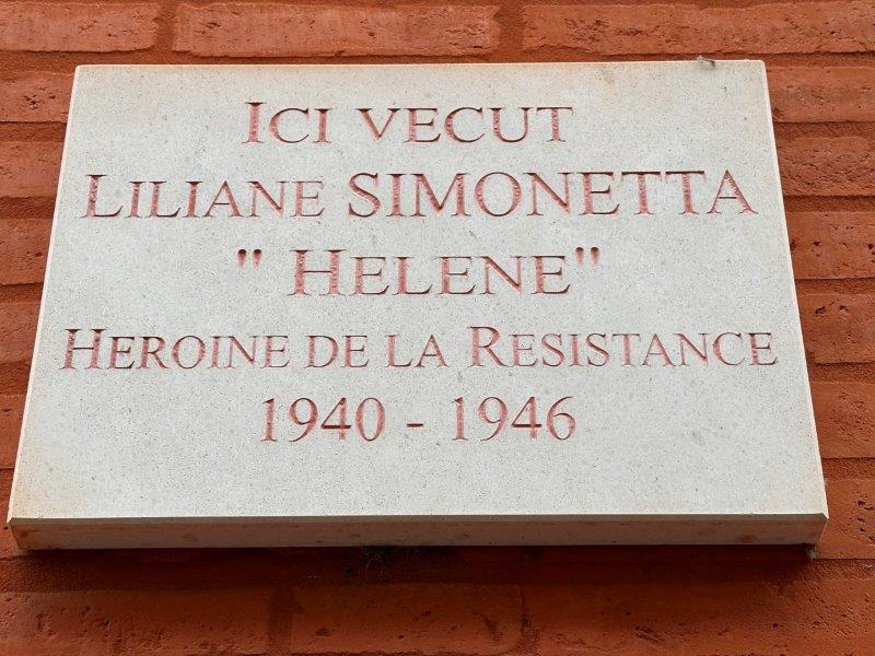 Maison ou vécut Liliane Simonetta - 36 rue du Taur - Toulouse