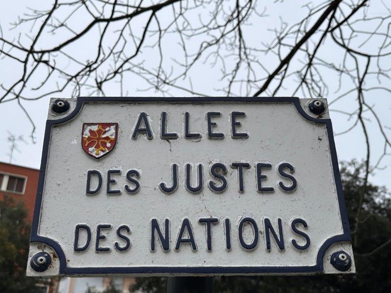 Allée des Justes des Nations