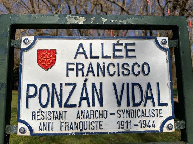 Allée Francisco Ponzan Vidal - Toulouse