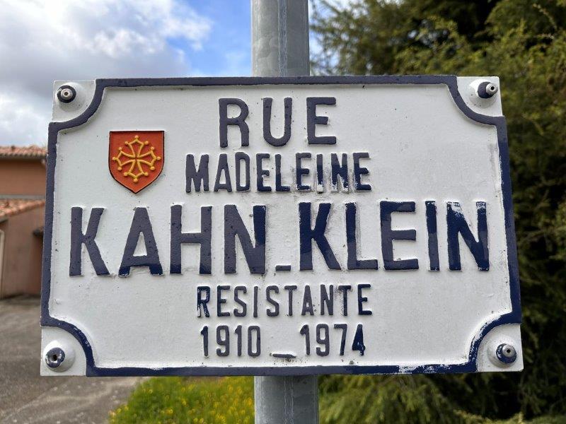 Rue Madeleine Kahn-Klein  - Toulouse