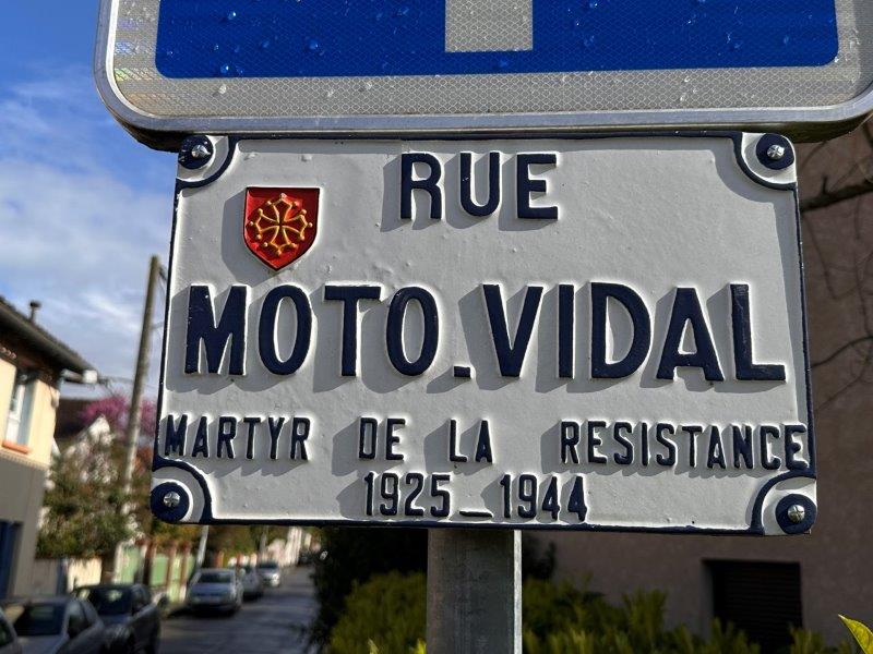 Rue Moto.Vidal - Toulouse