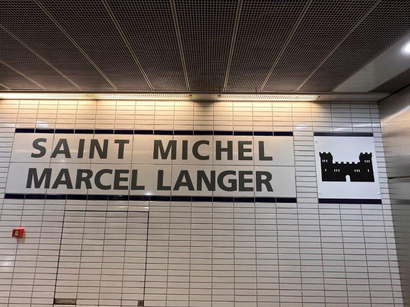 Station de métro Saint-Michel Marcel Langer - Ligne B - Toulouse