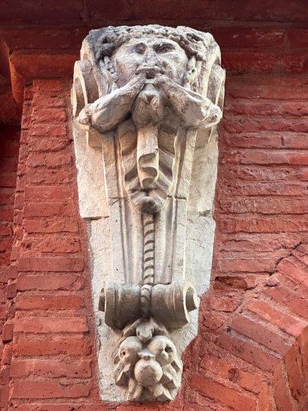 Mascaron rue du Lieutenant Colonel Pélissier - Toulouse 31