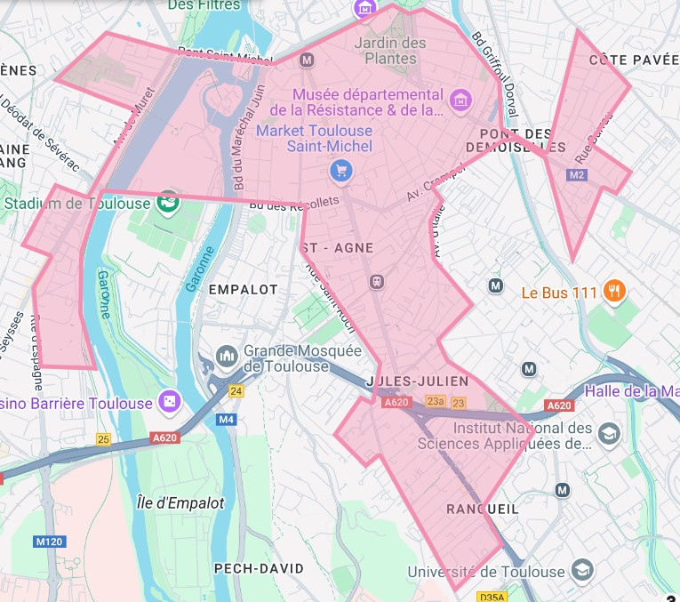 Projet recherche T3 chasseur immobilier Toulouse