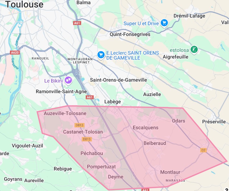 Chasseur Immobilier recherche maison au Sud-Est de Toulouse.