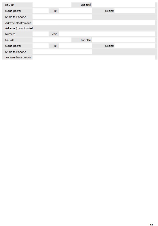 Cerfa autorisation préalable de mise en location (APML) 6