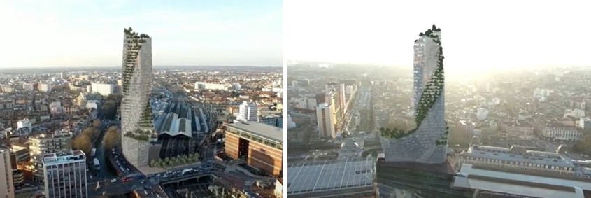 Tour Occitanie - Toulouse immeuble IGH