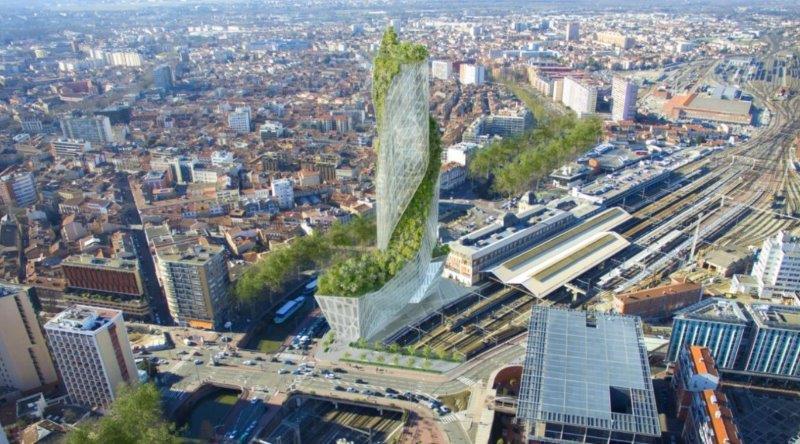 Tour Occitanie - gratte-ciel à Toulouse