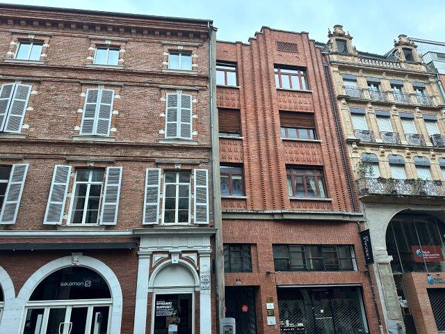 Façades toulousaines rue de la Pomme - 31000