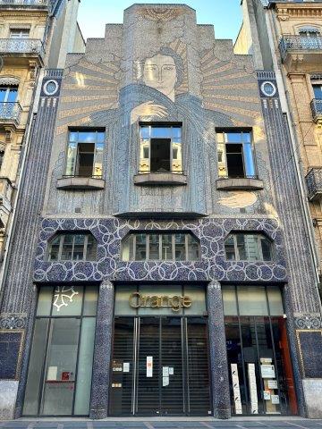 Façade rue Alsace-Lorraine - immeuble art-déco