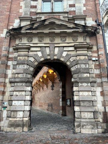 Porte d entrée hôtel particulier d Assézat - 31000 Toulouse