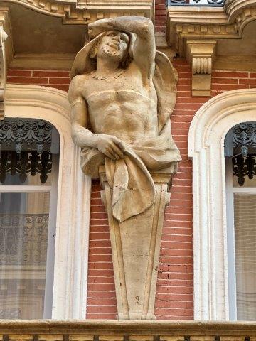 Télamon rue Saint-Bernard - 31000 Toulouse