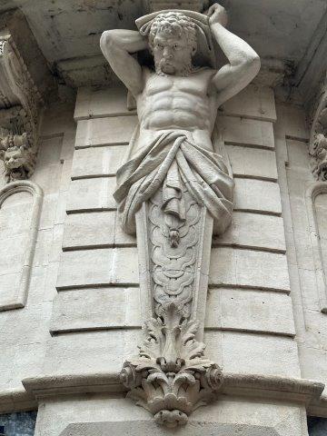 Atlante ou Telamon rue des Marchands - 31000 Toulouse