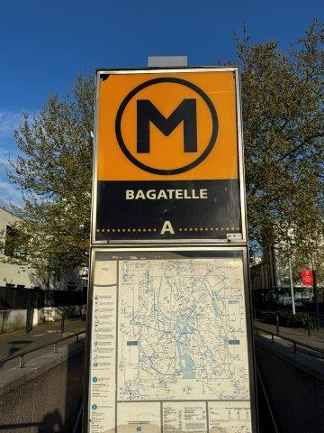 Station de métro Bagatelle- Ligne A - Toulouse 31100