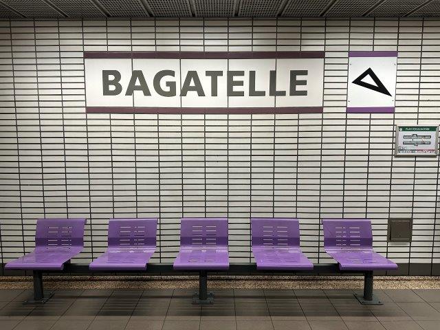 Station de métro Bagatelle - Ligne A - Toulouse