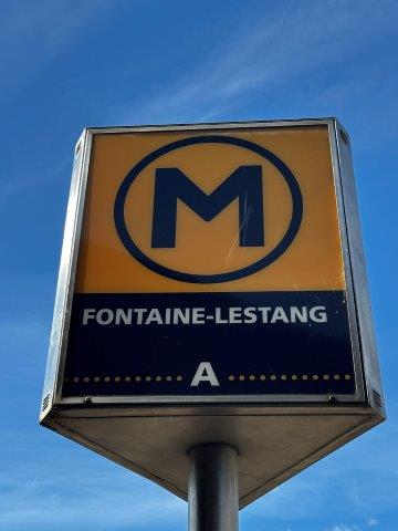 Ligne A bouche de métro Fontaine Lestang 31 Toulouse