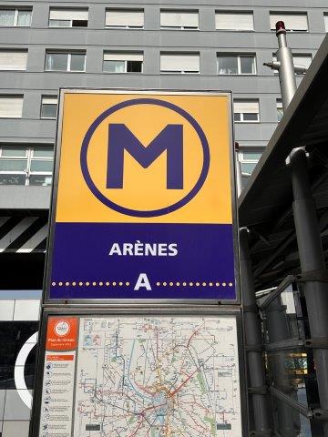 Métro Arènes Toulouse 31