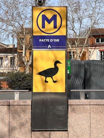 Station de métro Patte d Oie - Toulouse ligne A