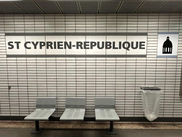 Station de métro Saint-Cyprien République - Toulouse