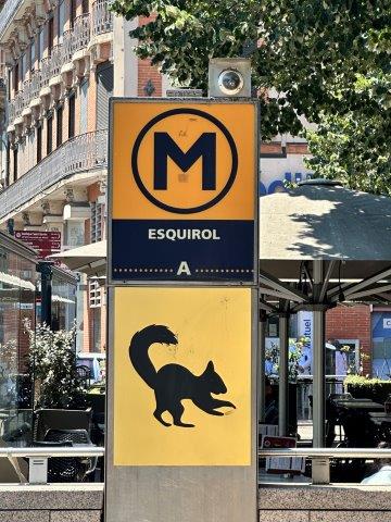 Station de métro Esquirol - Lige A - Toulouse