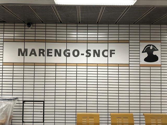 Station de métro Marengo - SNCF - ligna A du métro Toulouse