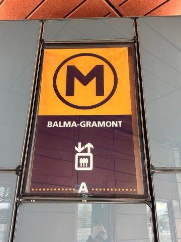 Station de métro Gramont - Ligne A terminus Toulouse