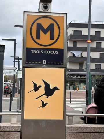 Station de métro Trois Cocus - Ligne B Toulouse