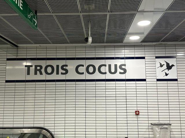 Station de métro Trois Cocu - Ligne B - Toulouse