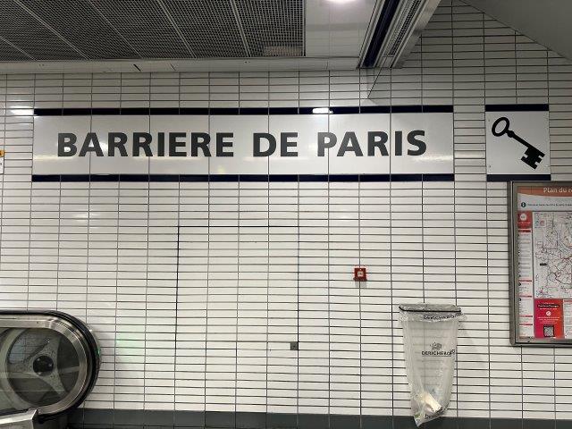 Station de métro Barrière de Paris - ligne B - Toulouse 31