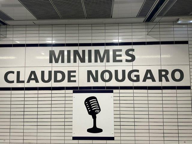 Station de métro Minimes Claude Nougaro - Ligne B - Toulouse 31