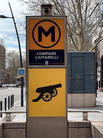 Station de métro Compans Caffarelli
