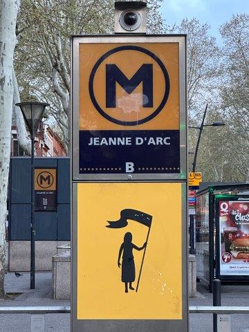 Station de métro Jeanne d Arc - ligne B de Toulouse