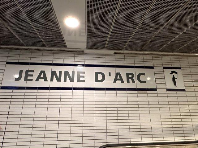 Station de métro Jeanne d Arc - ligne B de Toulouse