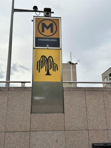 Station de Métro Saouzelong - Ligne B - Tolouse - Copie