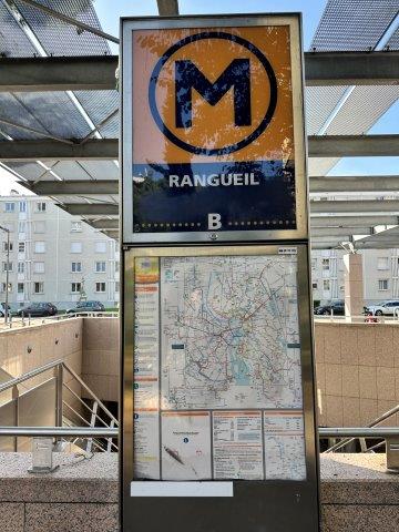 Station de métro Rangueil - ligne B - Toulouse 31400