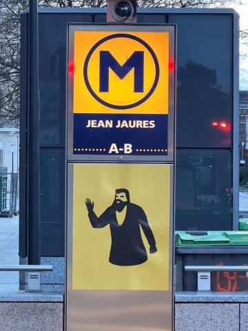 Station de métro allées Jean-Jaures Toulouse - ligne A et B