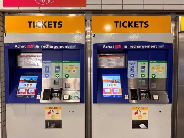Distributeur tickets de métro Toulouse