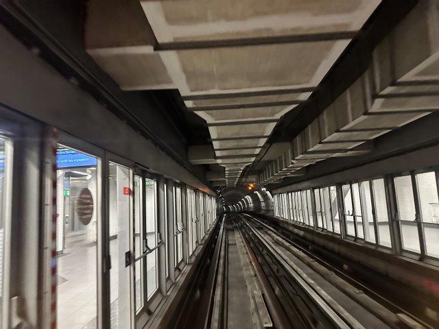 Voie du métro - Ligne B - Toulouse