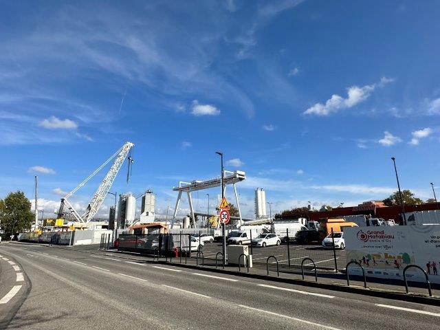 Chantier Ligne C - station Les Raisins
