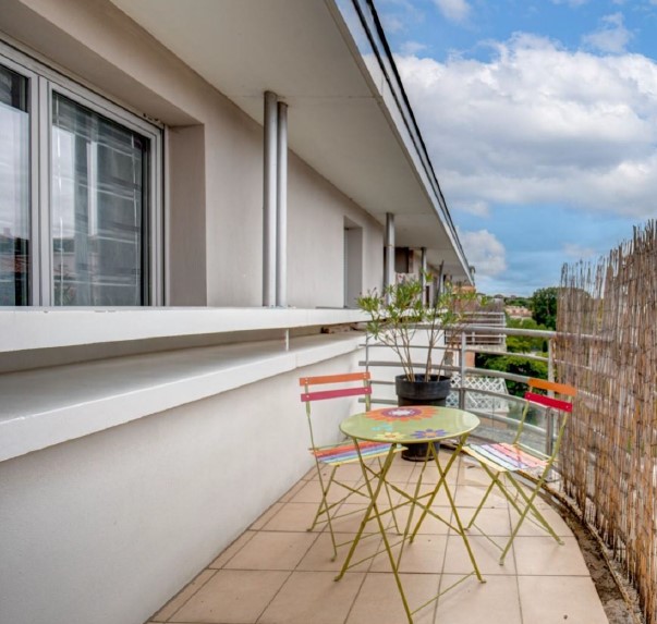 Appartement T2 avec terrasse, Toulouse quartier Sept Denier Appartement T2 avec terrasse, Toulouse quartier Sept Denier
