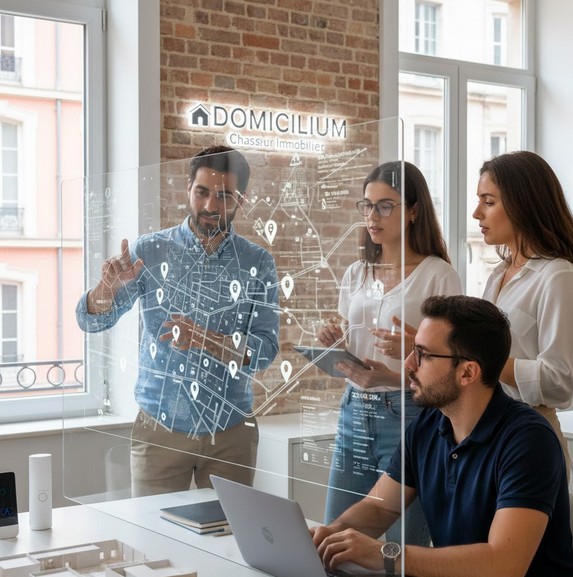IA et chasseur Immobilier Toulouse - Domicilium