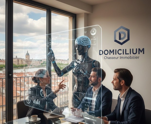 IA et DOMICILIUM Chasseur Immobilier Toulouse 31