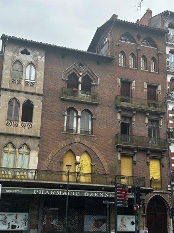 Immeuble Art Nouveau - style régionaliste - rue Ozenne 31000
