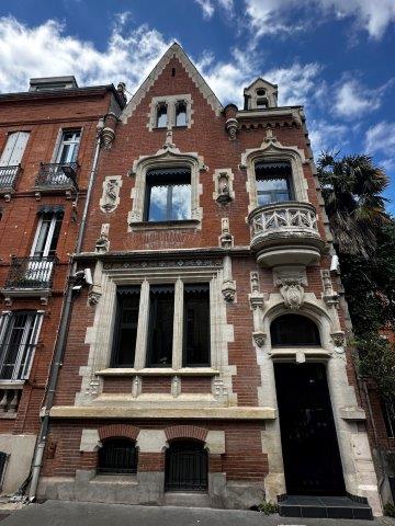 Maison Art Nouveau Rue de Queven - Toulouse - style toubadour