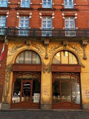 Immeuble Art Nouveau rue Léon Gambetta - Toulouse